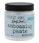 Embossing Paste CLEAR by Wendy Vecchi Studio 490 translucent
